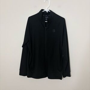 NWOT Bench Men’s Medium Black Long Sleeve Pullover Top golf work gym casual